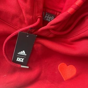 adidas x Ivy Park Unisex hoodie and sweatpants- Power Red